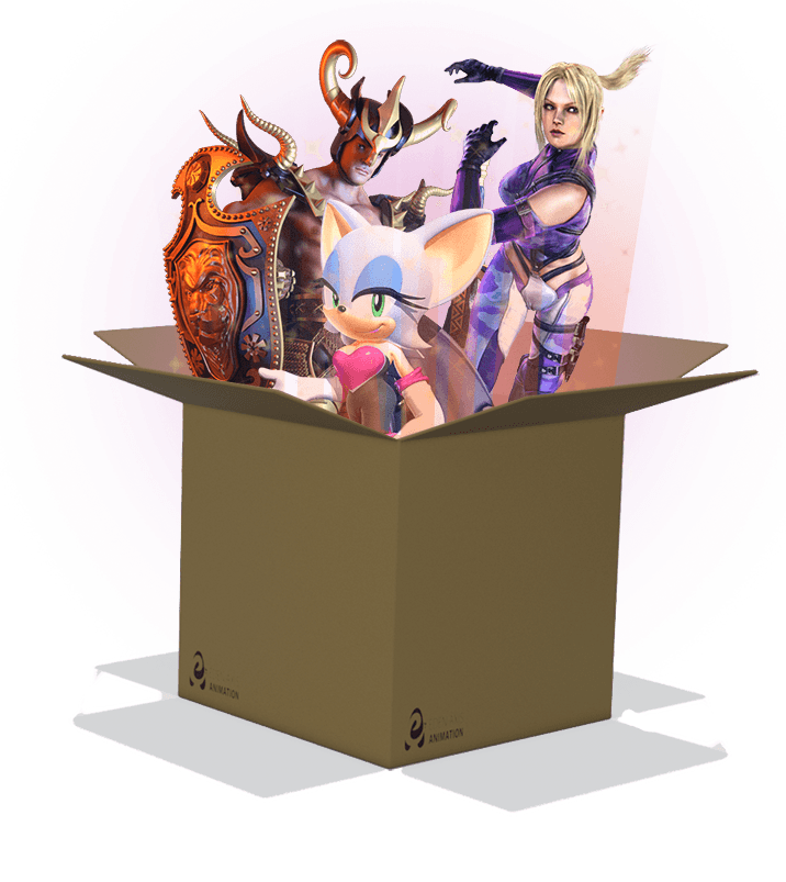 Box with Characters